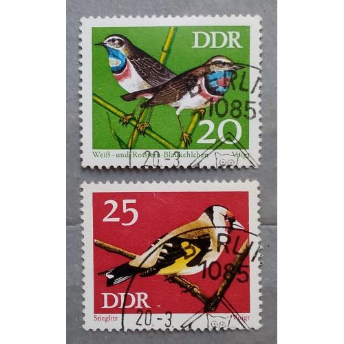 ГДР 1973 г - птицы