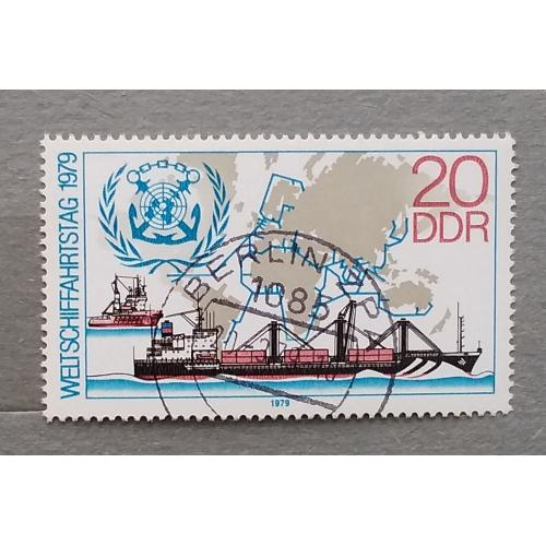 ГДР 1979 г - Всемирный день моря