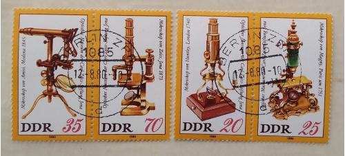 ГДР 1980 г - микроскопы