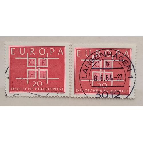 Германия 1963 г - EUROPA  СЕРТ