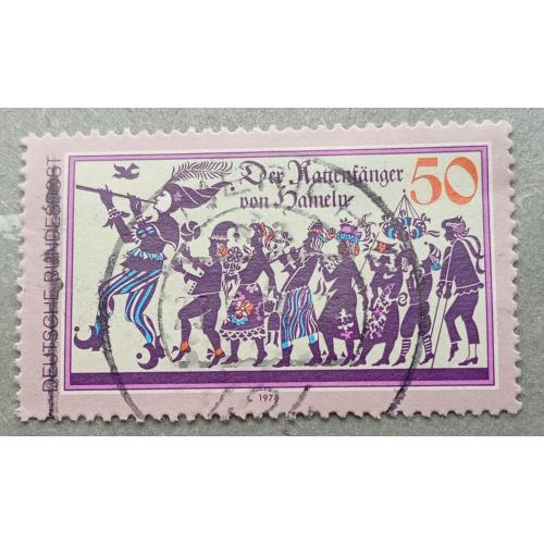 Германия 1978 г -  Гамельнский крысолов (Der Rattenfänger von Hameln), гаш
