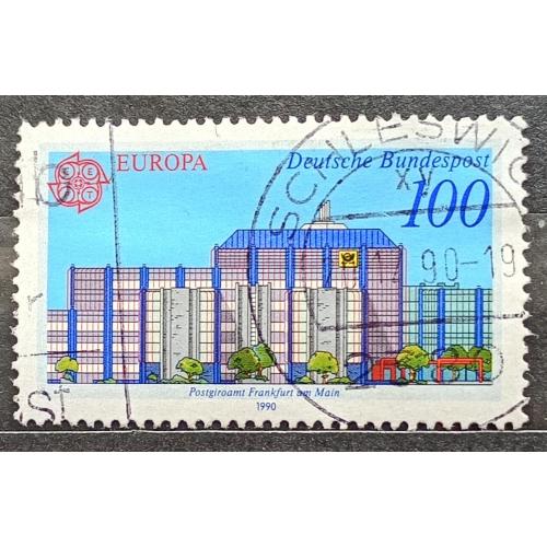 Германия 1990 г - «Европа» (CEPT). Почтовое жироуправление во Франкфурте-на-Майне, гаш
