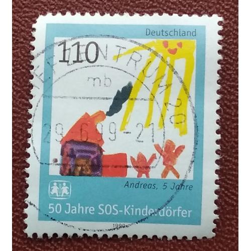 Германия 1999 г - 50-летие организации SOS-Children Village, гаш