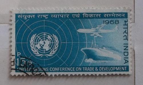 Индия 1968 г - Конференция Организации Объединенных Наций по торговле и развитию, Нью-Дели
