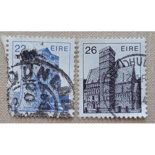 Ирландия 1982 г -  Архитектура, гаш, 3 шт (см.фото)