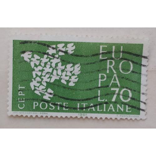 Италия 1961 г - Европа (C.E.P.T.)