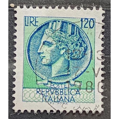 Италия 1977 г - Монета Сиракуз, гаш
