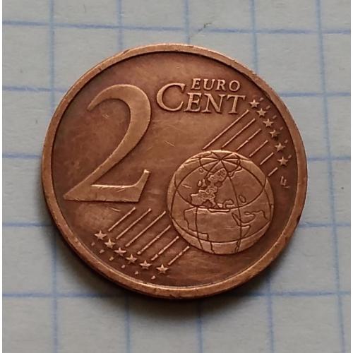 Италия 2 евроцента, 2002 г