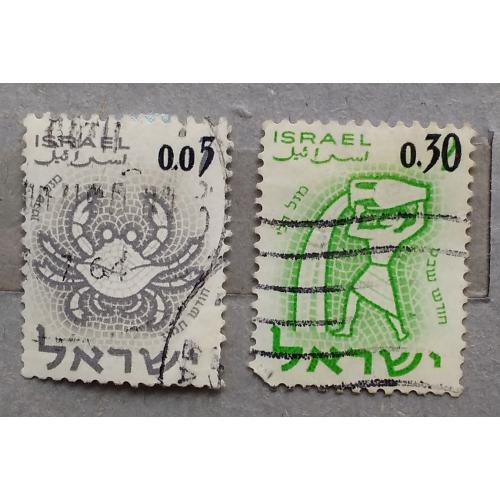 Израиль 1962 г - Знаки Зодиака