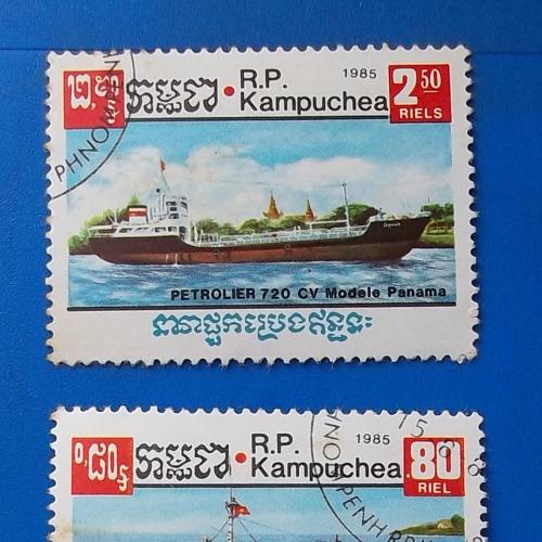 Камбоджа 1985 г - корабли