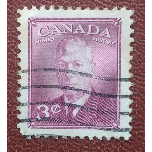 Канада 1949 г - Король Георг VI, гаш