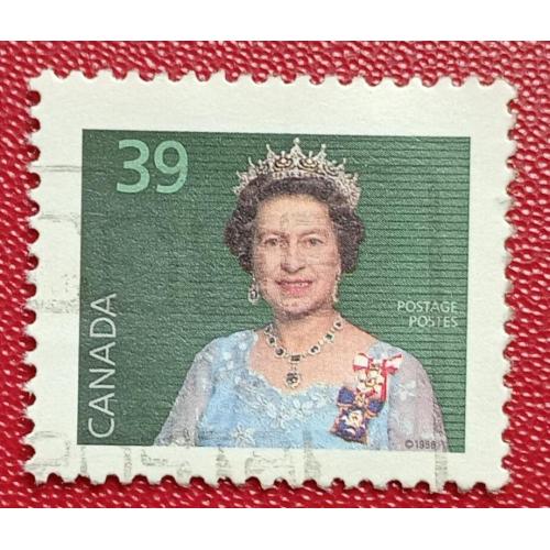 Канада 1990 г - королева Елизавета II, гаш