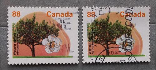 Канада 1994 г - абрикос