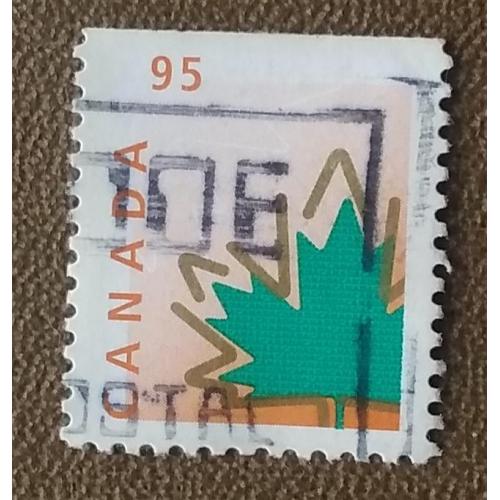 Канада 1998 г - Кленовый лист, гаш