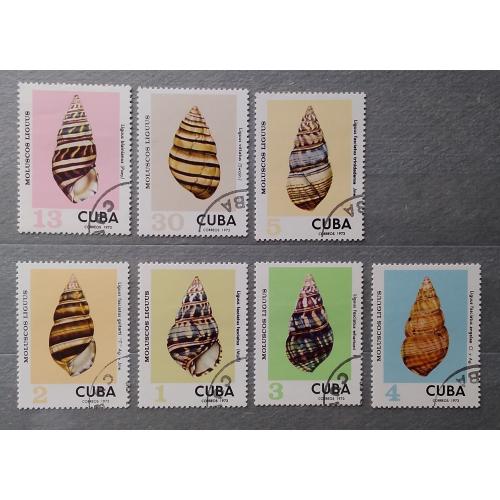 Куба 1973 - моллюски