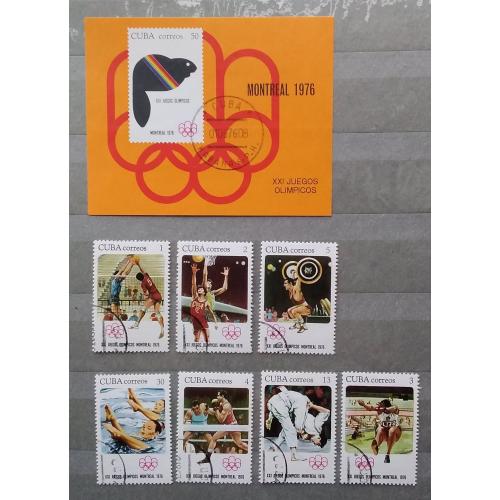 Куба 1976 г - Олимпийские игры, Монреаль, Канада
