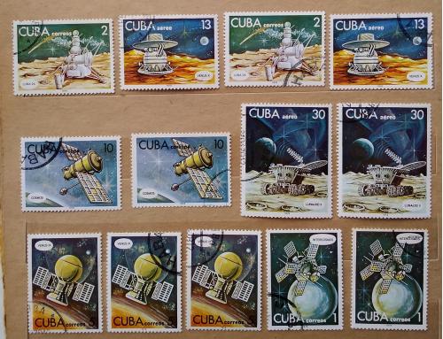 Куба 1978 г - День космонавтики 