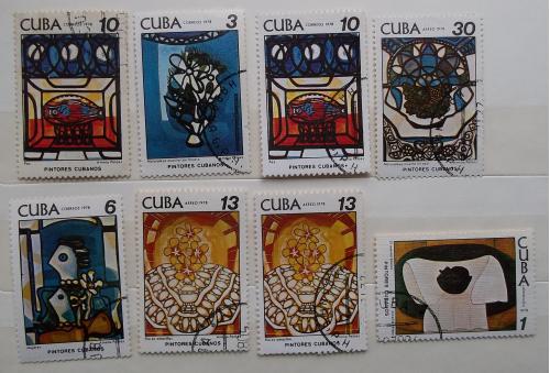Куба 1978 г - Картины Амелии Пелаэс
