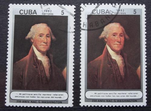 Куба 1982 г - 250 лет со дня рождения Джорджа Вашингтона