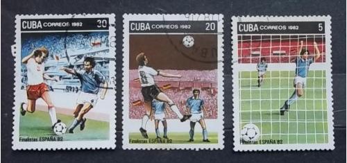 Куба 1982 г - Чемпионат мира по футболу "Испания '82", 3 шт