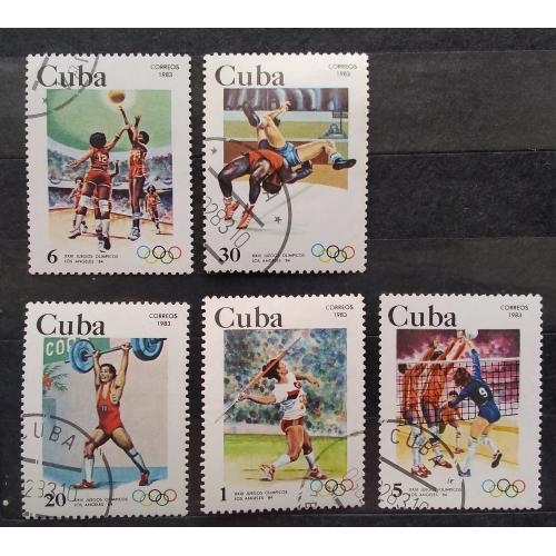 Куба 1983 г - Олимпийские игры, Лос-Анджелес '84