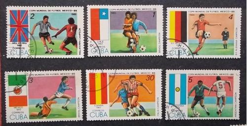 Куба 1985 г - Чемпионат мира по футболу, Мексика,86