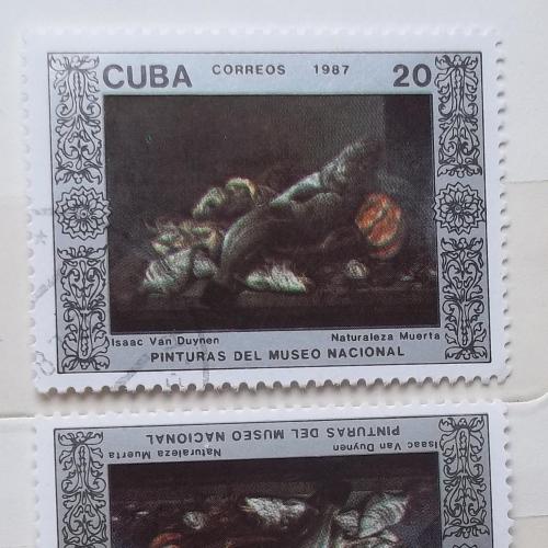 Куба 1987 г - Исаак ван Дуйнен. Натюрморт. Национальный музей. Живопись