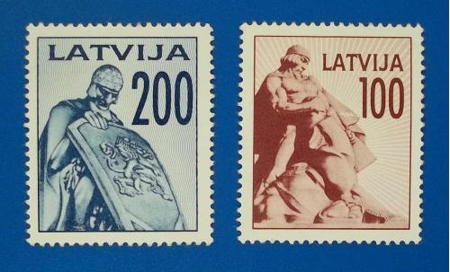 Латвия 1992 г - памятники