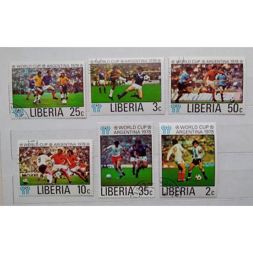 Либерия 1978 г - Чемпионат мира по футболу, Аргентина, №4