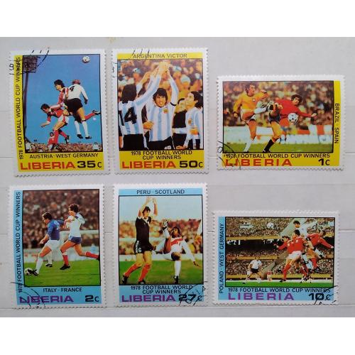 Либерия 1978 г - Чемпионат мира по футболу, Аргентина, №5