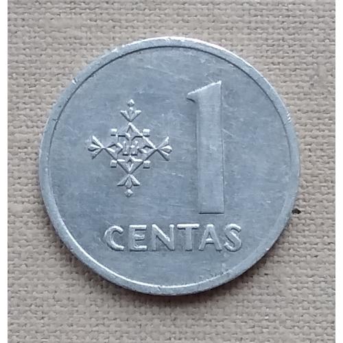 Литва 1 цент, 1991 г