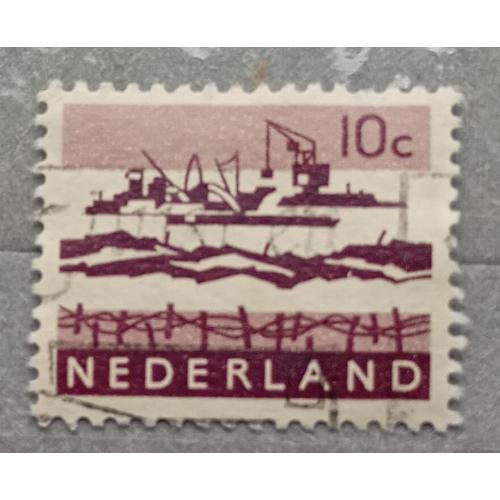 Нидерланды 1963 г - Дельта-Уоркс, гаш