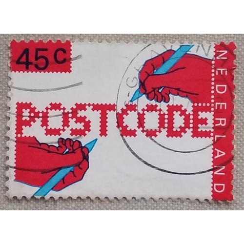 Нидерланды 1978 г - Введение почтовых индексов, гаш