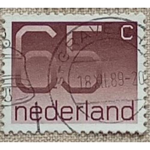 Нидерланды 1986 г - стандарт, гаш