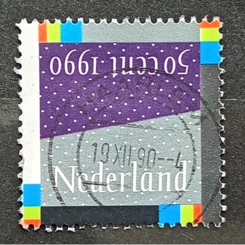 Нидерланды 1990 г - декабрьская марка, гаш