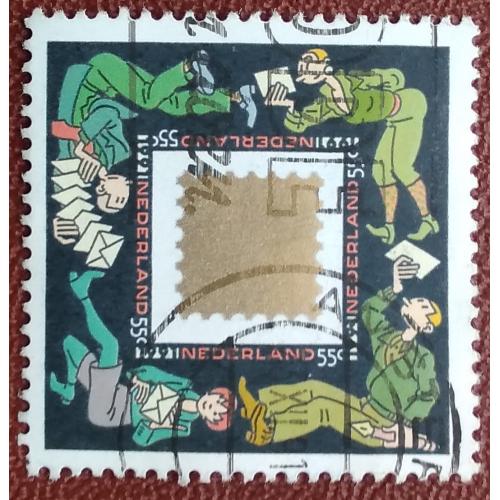 Нидерланды 1991 г - Декабрьские марки, гаш