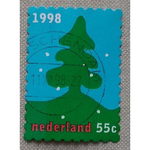 Нидерланды 1998 г - Декабрьские марки, гаш