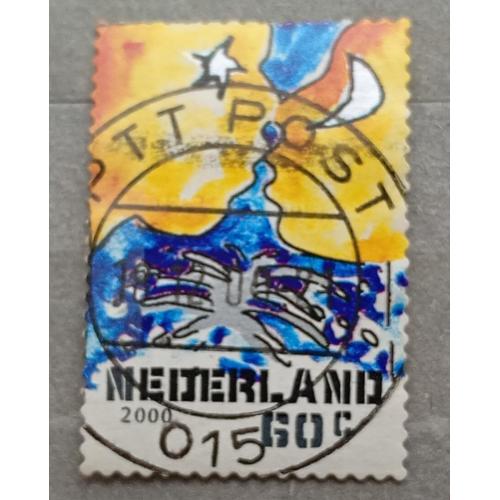 Нидерланды 2000 г - Декабрьские марки, гаш