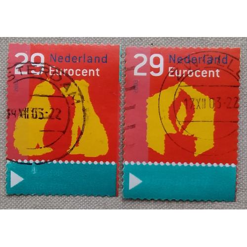 Нидерланды 2003 г - Рождество, гаш