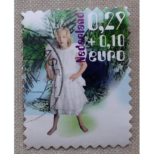 Нидерланды 2006 г - детские почтовые марки, гаш