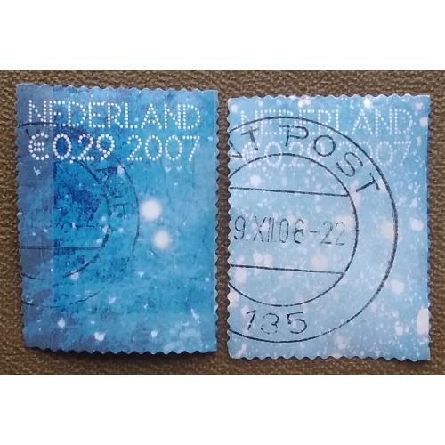 Нидерланды 2007 г - Декабрьские марки, гаш