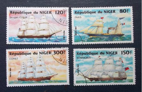 Нигер 1984 г - корабли