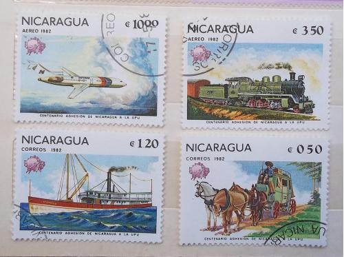 Никарагуа 1982 г - 100-летие членства в ВПС №1