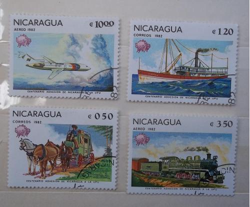 Никарагуа 1982 г - 100-летие членства в ВПС №2