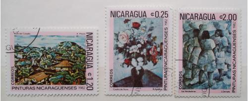 Никарагуа 1982 г - живопись