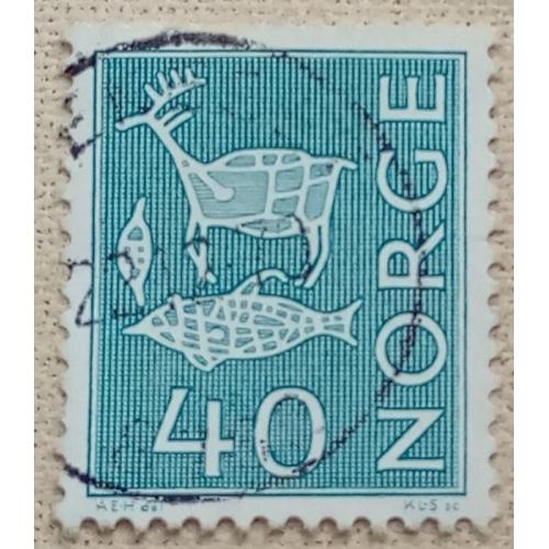 Норвегия 1968 г - стандарт, гаш