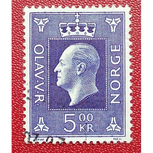 Норвегия 1969 г - король Улаф V, гаш