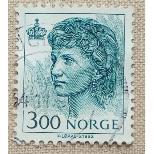 Норвегия 1992 г - Королева Соня, гаш