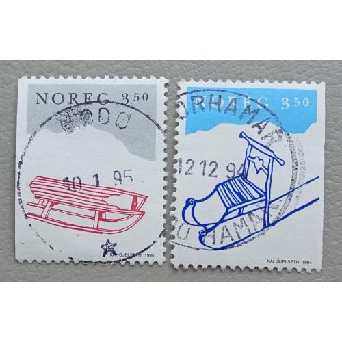Норвегия 1994 г - Рождественские марки