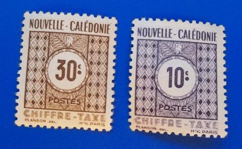  Новая Каледония 1948 г - доплатные марки